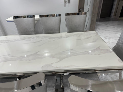 Charisma Table With Samantha Chairs