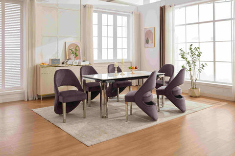 White Sorrento with Santorini Grey Silver Chairs