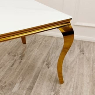 Louis Gold Rectangular/Round Dining Tables