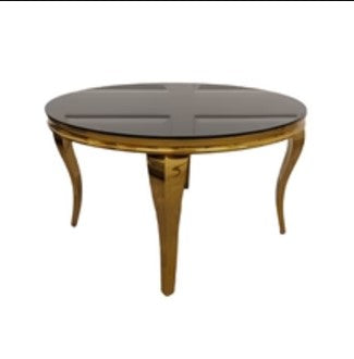Louis Gold Rectangular/Round Dining Tables