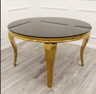 Louis Gold Rectangular/Round Dining Tables