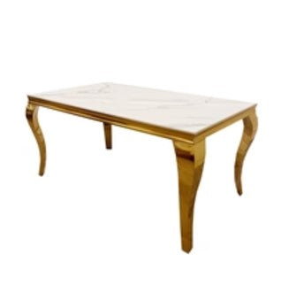 Louis Gold Rectangular/Round Dining Tables