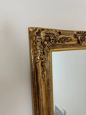 Large Paris Gold Mirror