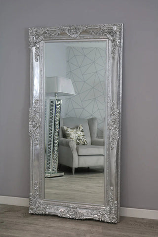Large Paris Silver Mirror