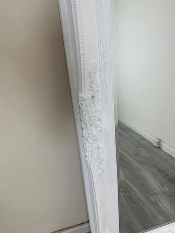 Large Paris White Mirror