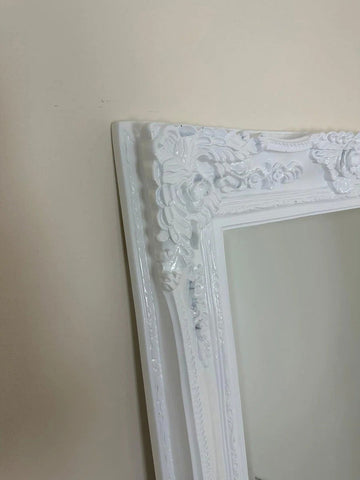 Large Paris White Mirror