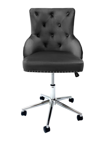 Majestic Office Chairs- Grey Velvet