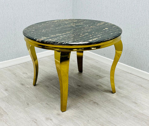 Round Black Gold Louis Gold With Black Gold LK Victoria