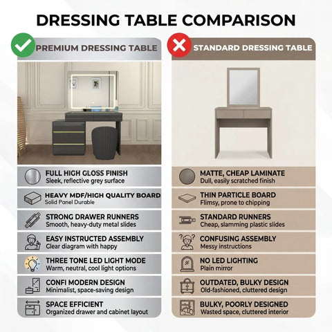 Nicosia Dressing Table