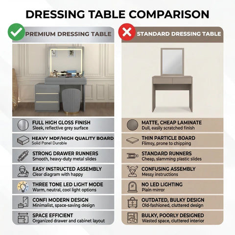 Nicosia Dressing Table