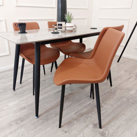 Remus Tan Leather Chair