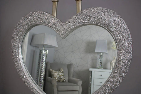 Rosa Heart mirror