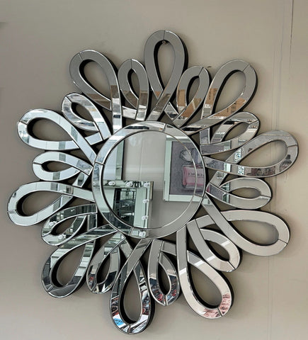 SWIRL MIRROR ROUND