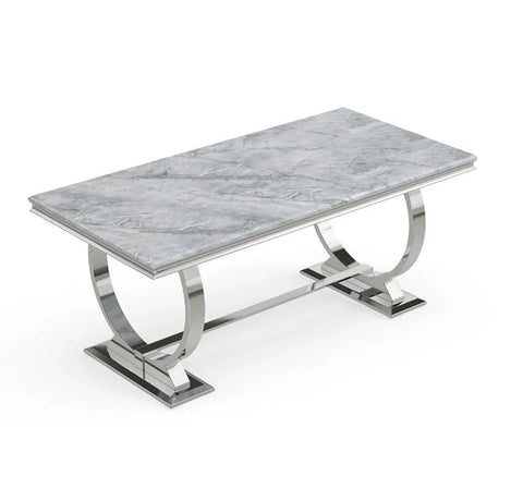 Ariana Chrome Dining Table Range