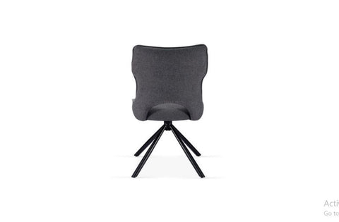 Fairmont 360 Swivel Grey Dining Chair