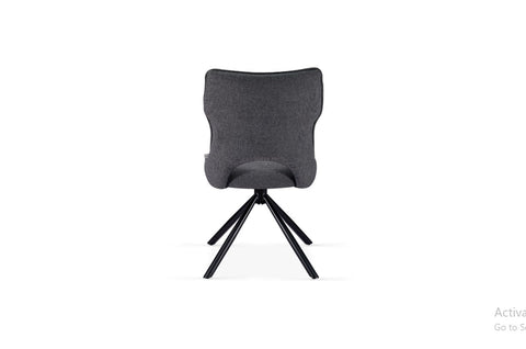 Roseland 360 Swivel Grey Dining Chair