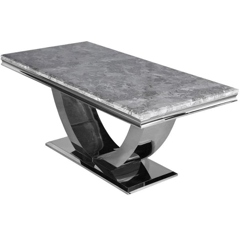 Arial Chrome Dining Table Range