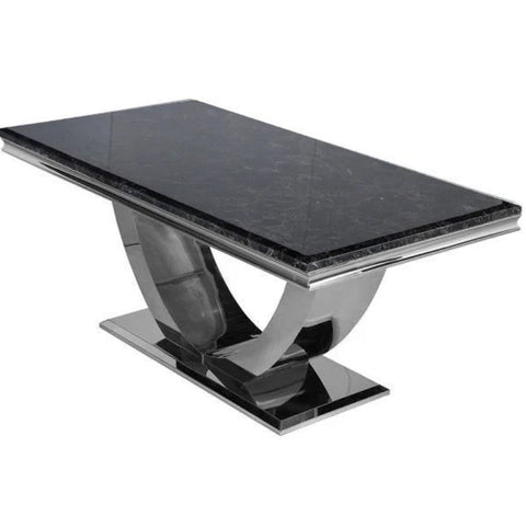 Arial Chrome Dining Table Range