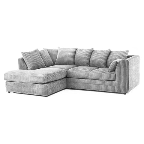 Dylan Fabric Corner Sofa Grey
