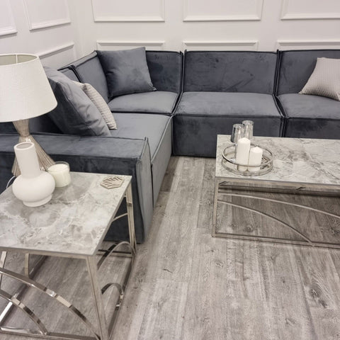 Stella Chrome Coffee Table