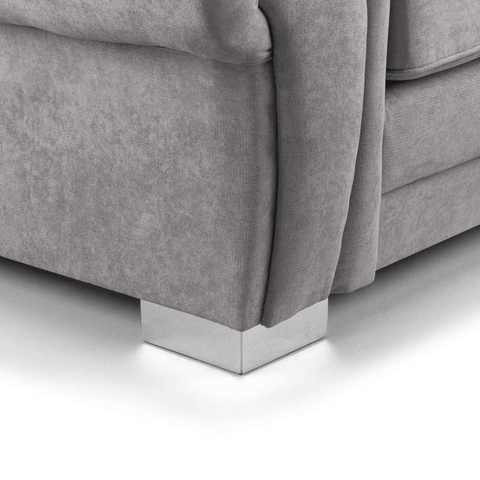 Verona Range Full Back 3+2 Seater Sofa Set Grey