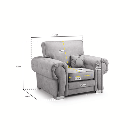 Verona High Back Arm Chair