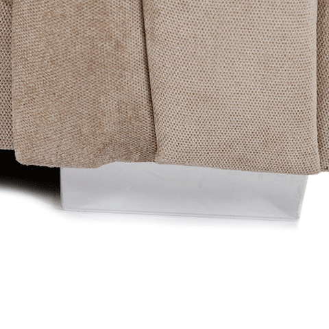 Verona Scatter Back 3 Seater Sofa Mink