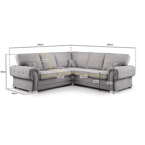 Verona Full Back Corner Sofa