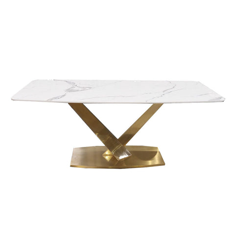Valeo Gold Dining Table