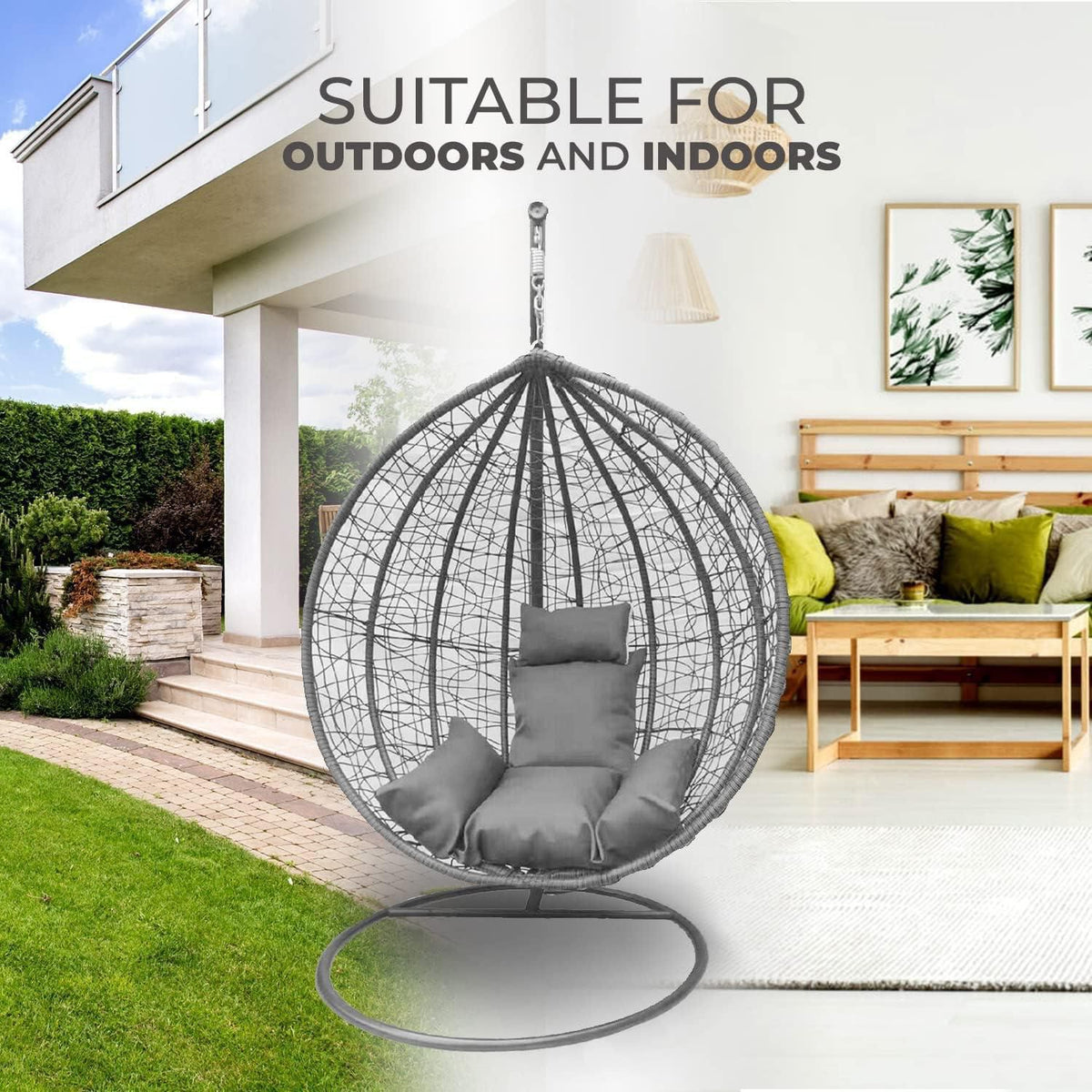 Garden egg chair (Suitable for Indoor & Outdoor)