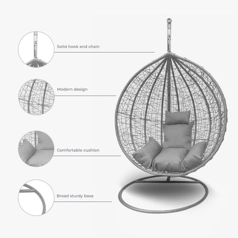 Garden egg chair (Suitable for Indoor & Outdoor)
