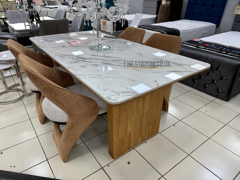 Engelberg Cream Dining Table & Chairs