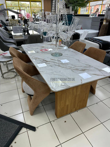 Engelberg Cream Dining Table & Chairs