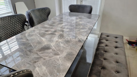 Zermatt Extendable Dining Table with DG Valentino Chairs