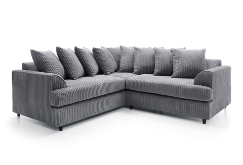Liverpool Jumbo 5 Seater Wide Armrests With Footstool High quality Fabric Sofa
