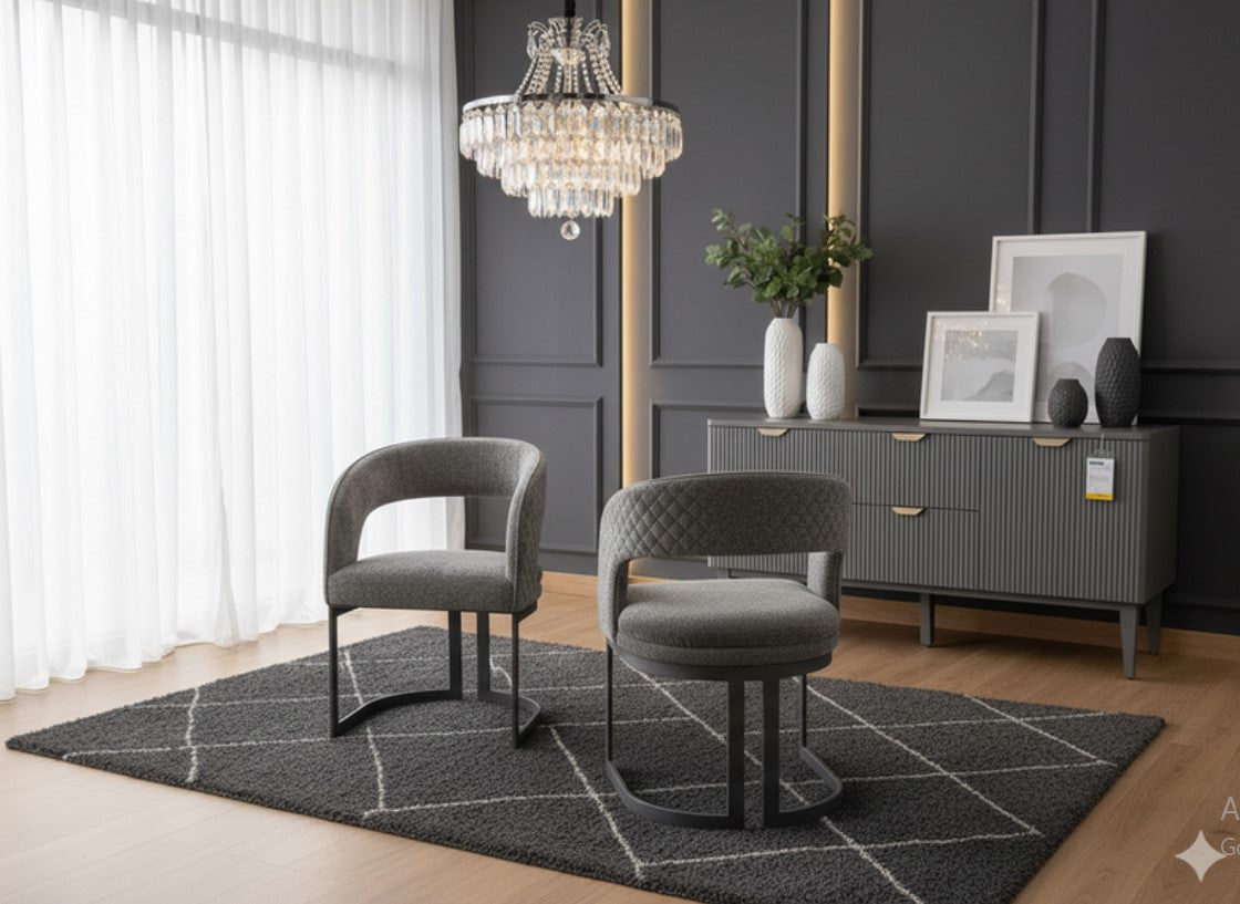 Lina Grey Dining Chairs